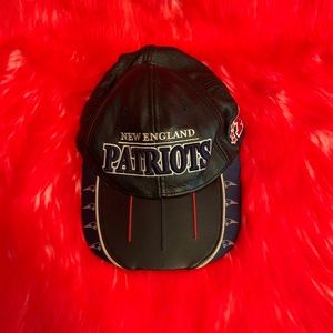 NFL NEW ENGLAND PATRIOTS LEATHER CAP